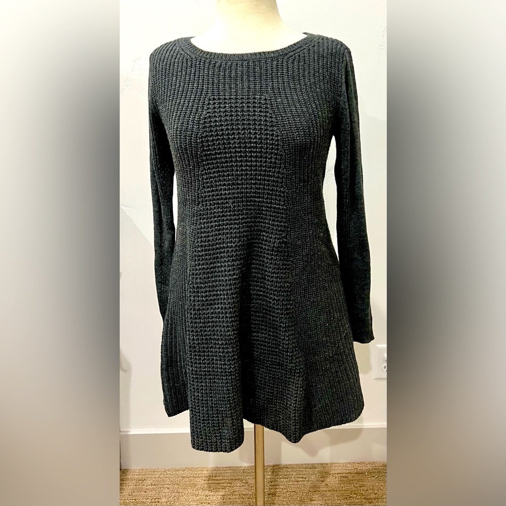 Gray Sweater Dress/Tunic size medium